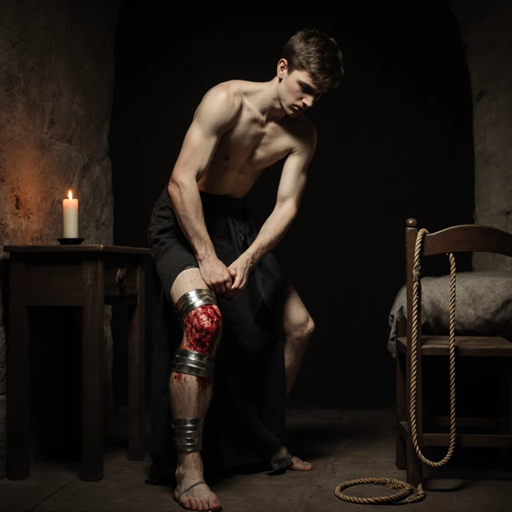 Al mattino, prima di colazione un'ora di cilicio e 33 frustate.