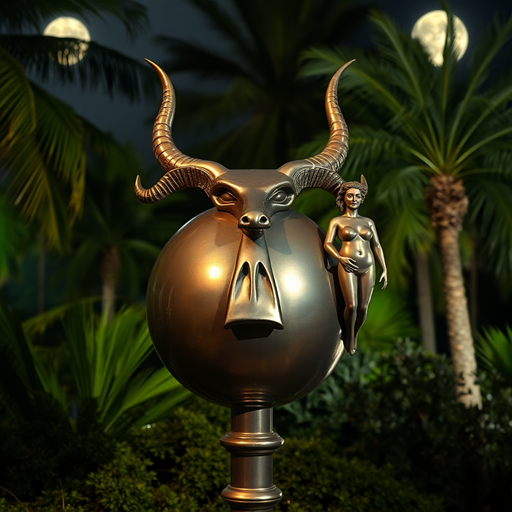 La testa parlante delle due lune